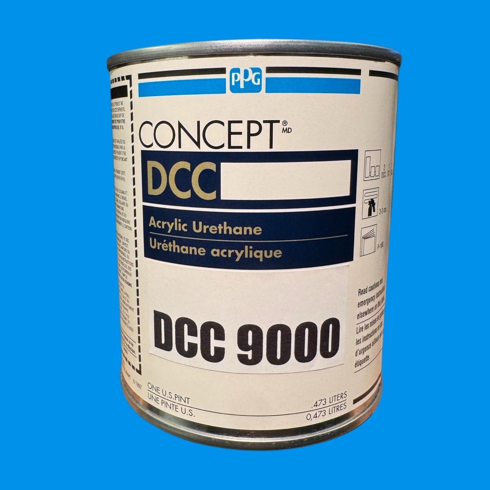 PPG CONCEPT♦️DCC 9000♦️SPECIAL BLACK FORMULA♦️1 PINT