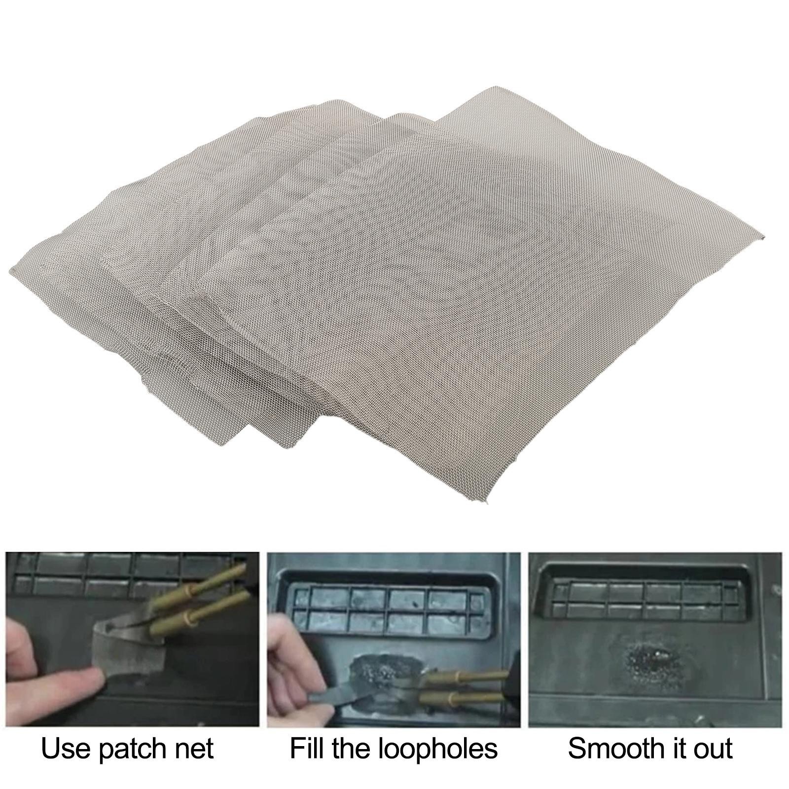 5pcs Repair Net Plastic Crack Repair Hole For Bumper Body Hood Vents New