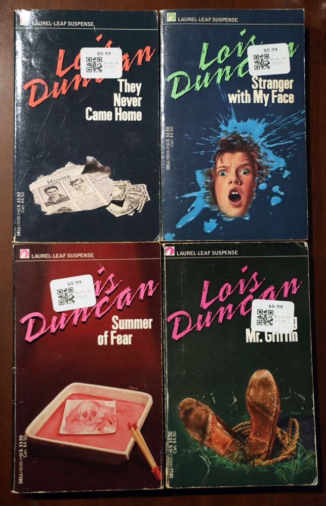 LOIS DUNCAN Paperback Book Lot Summer of Fear/Stranger with My Face ++ YA Horror