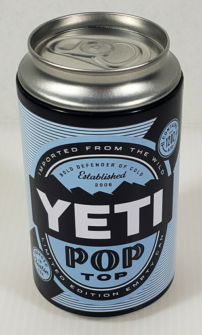 YETI Limited Edition Hidden Secret Storage Pop Soda Can