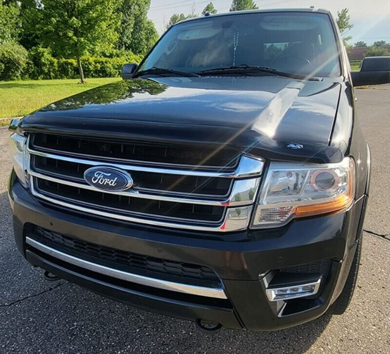 BugFlector II Hood Protector Bug Shield Deflector for 2007-2017 Ford Expedition