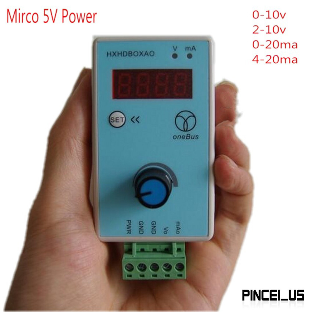 NEW Signal Generator Current Voltage Simulator 0/2-10V 0/4-20mA Analog Output