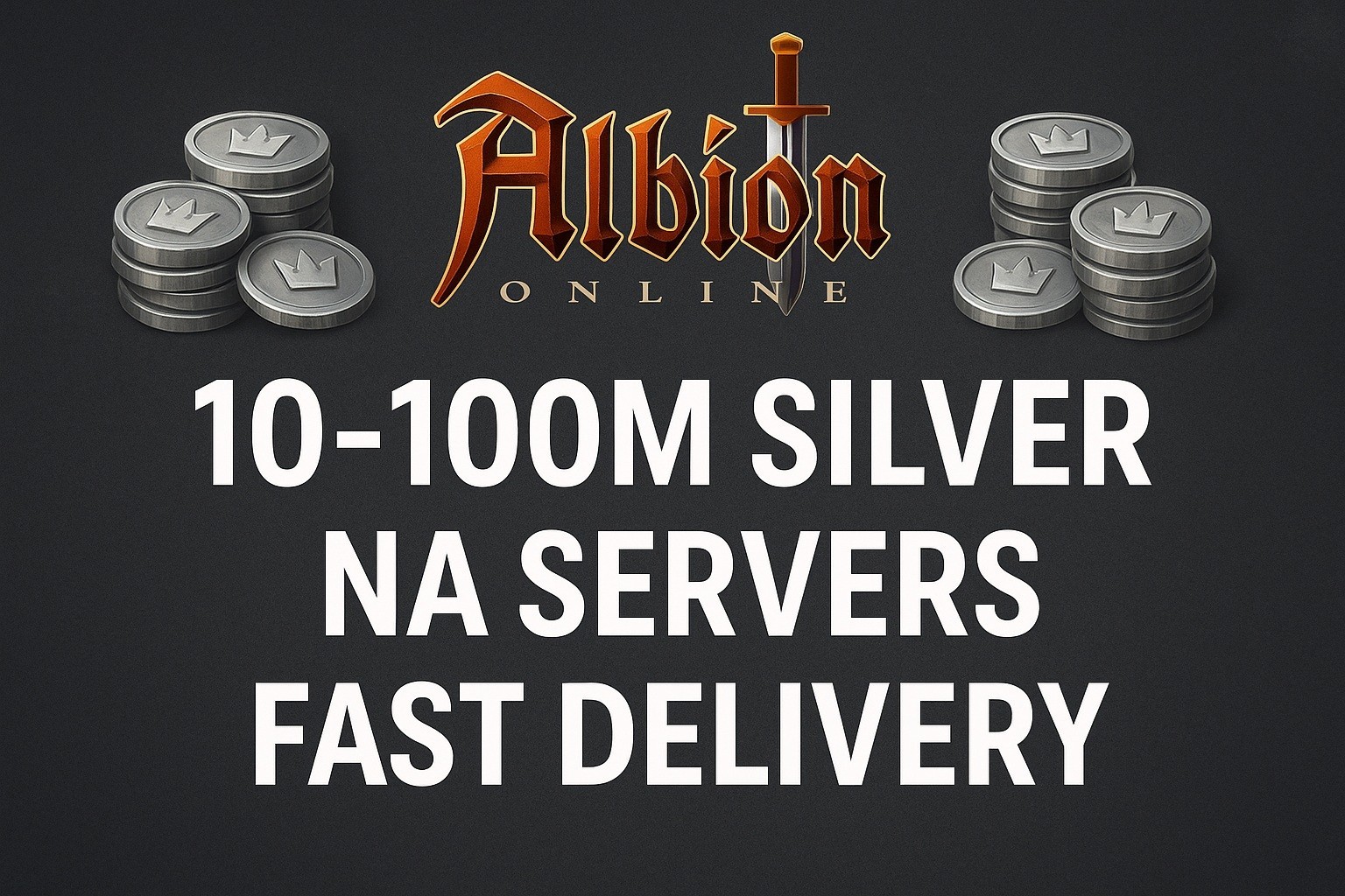 Albion Online  North american server 10M SILVER !!!💰💰Quick delivery