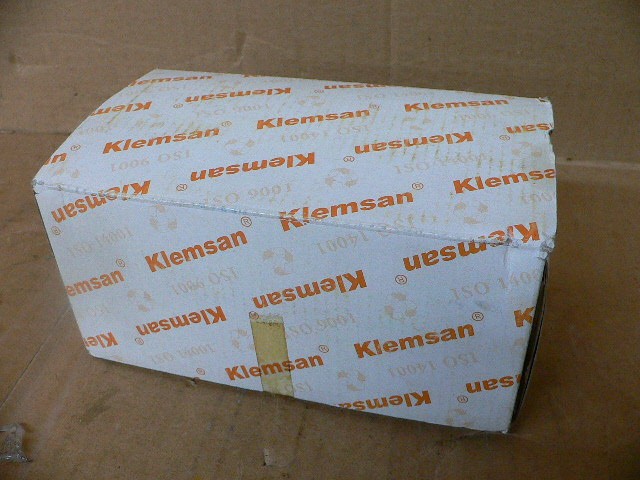 Klemsan Avk 4 Grey Din Rail Wire Terminal Avk4 Lot Of 24