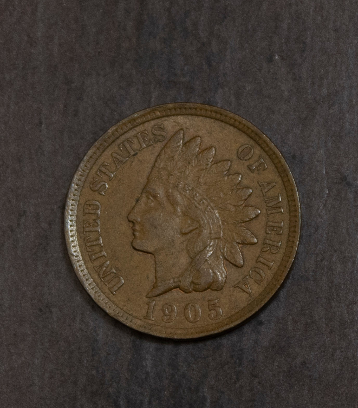 1905 Indian Cent   Choice XF    Lot F 1013