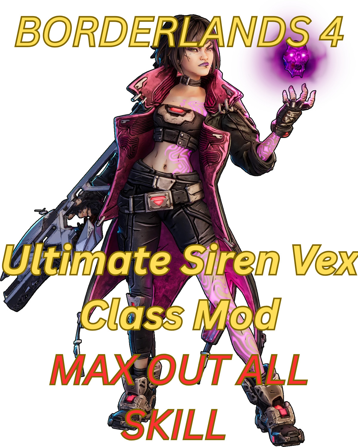 Borderlands 4 OP⭐MODDED ⭐ALL SKILLS MAXED & UNLOCKED ⭐INSANE VEX CLASS MOD⭐