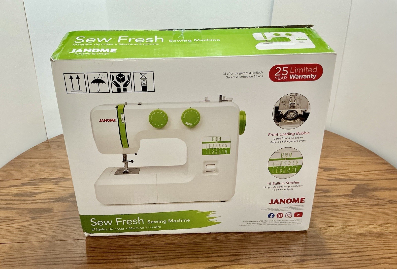 Janome Sew Fresh Sewing Machine Model 311LE