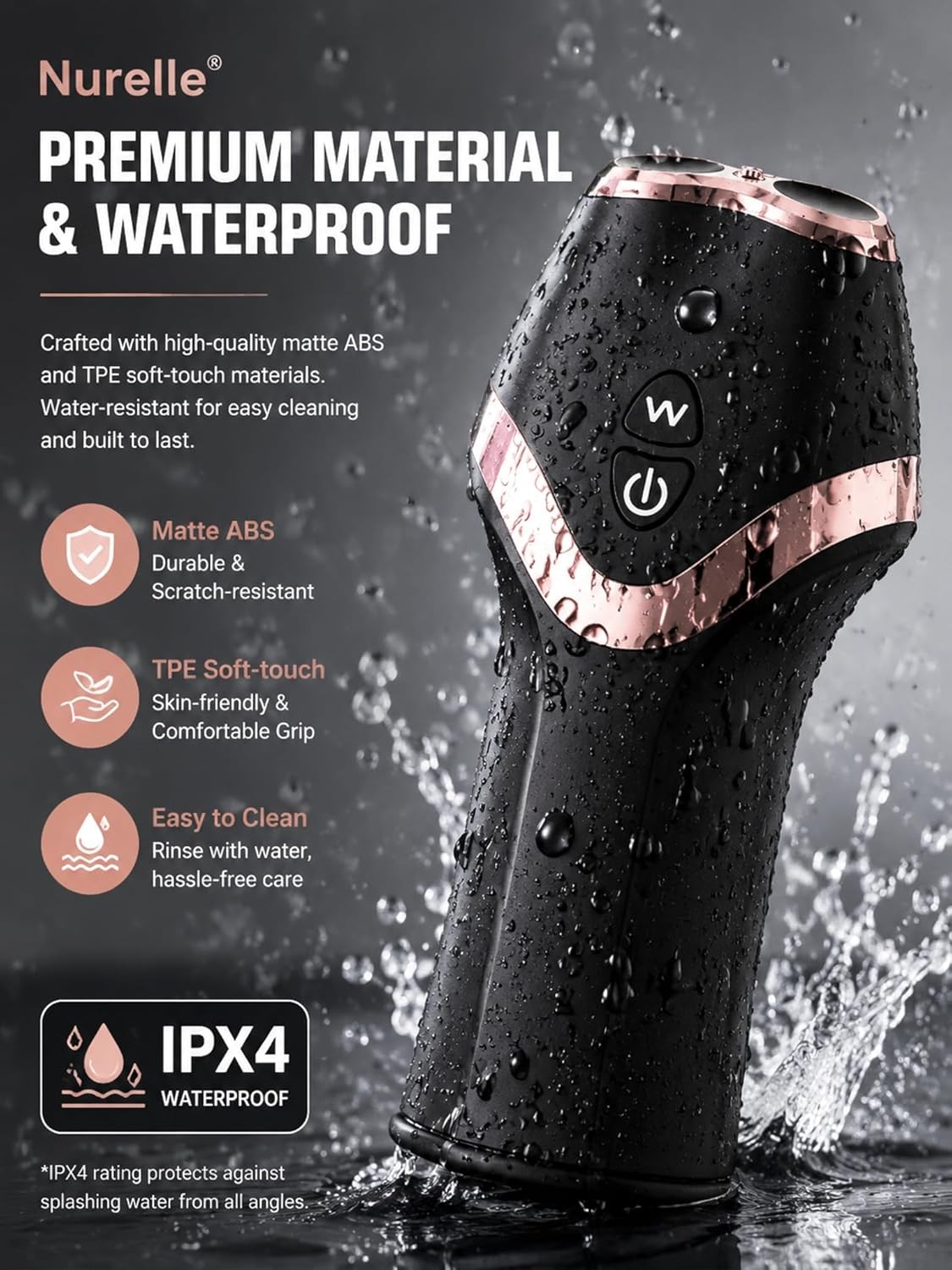 FirmFlow Pro Men's Core Trainer – 12-Mode Private Performance Routine Device