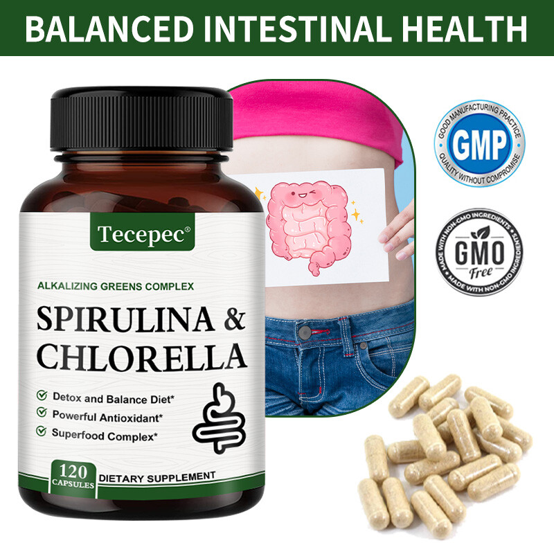Super Greens Complex Capsules Antioxidants, liver,intestinal & kidney health