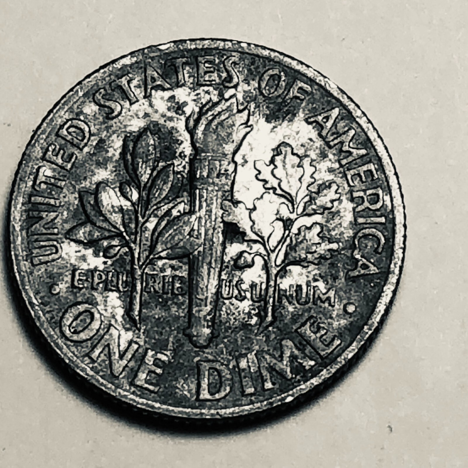 1972 p Roosevelt dime