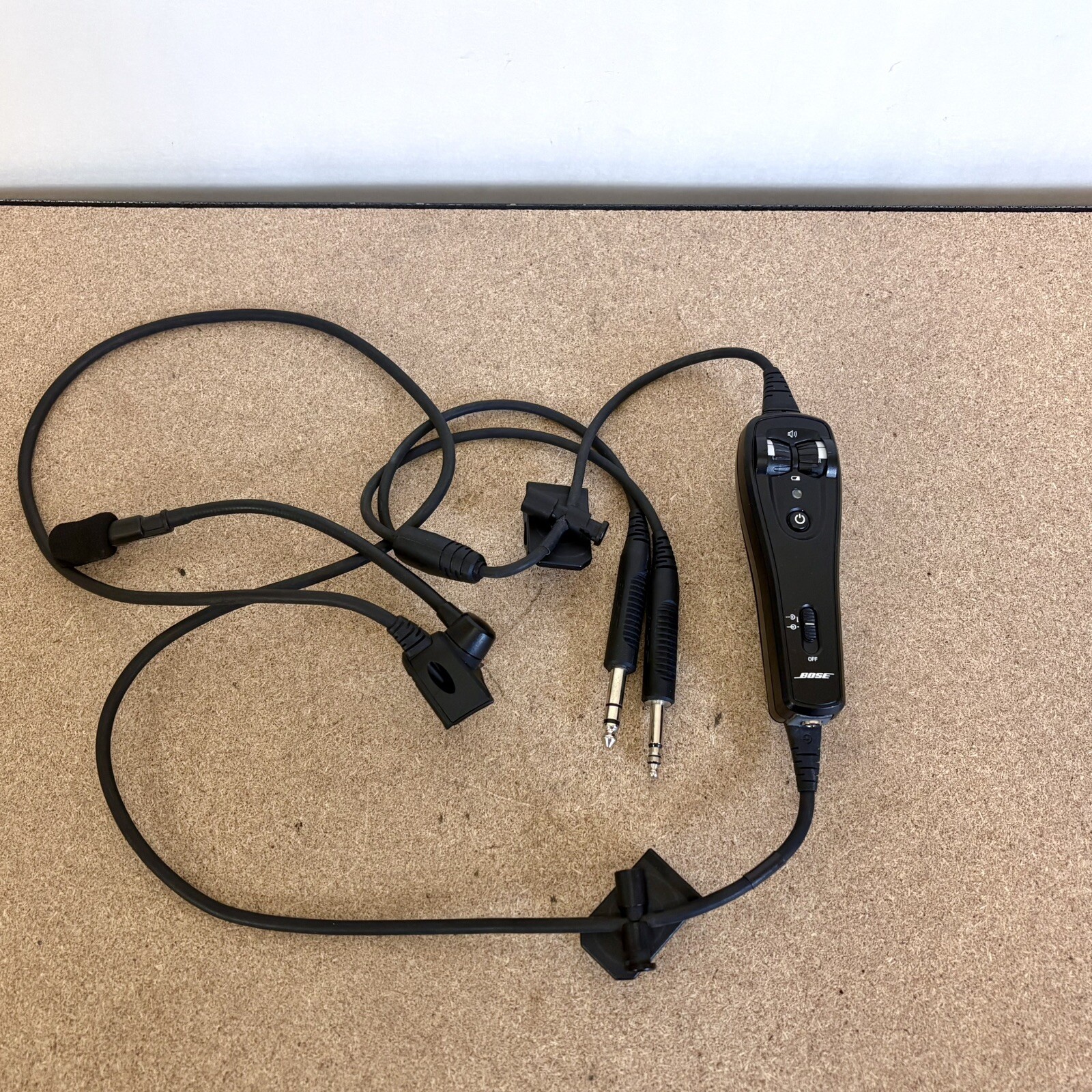 Bose A20 Dual GA Plug Controller Cable Assembly without Bluetooth