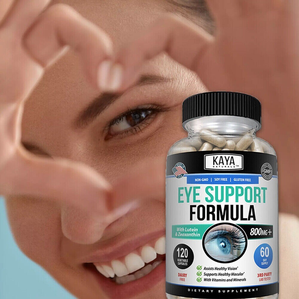 Eye Health Supplement, Lutein and Zeaxanthin, Eye Strain Support, Vision Health