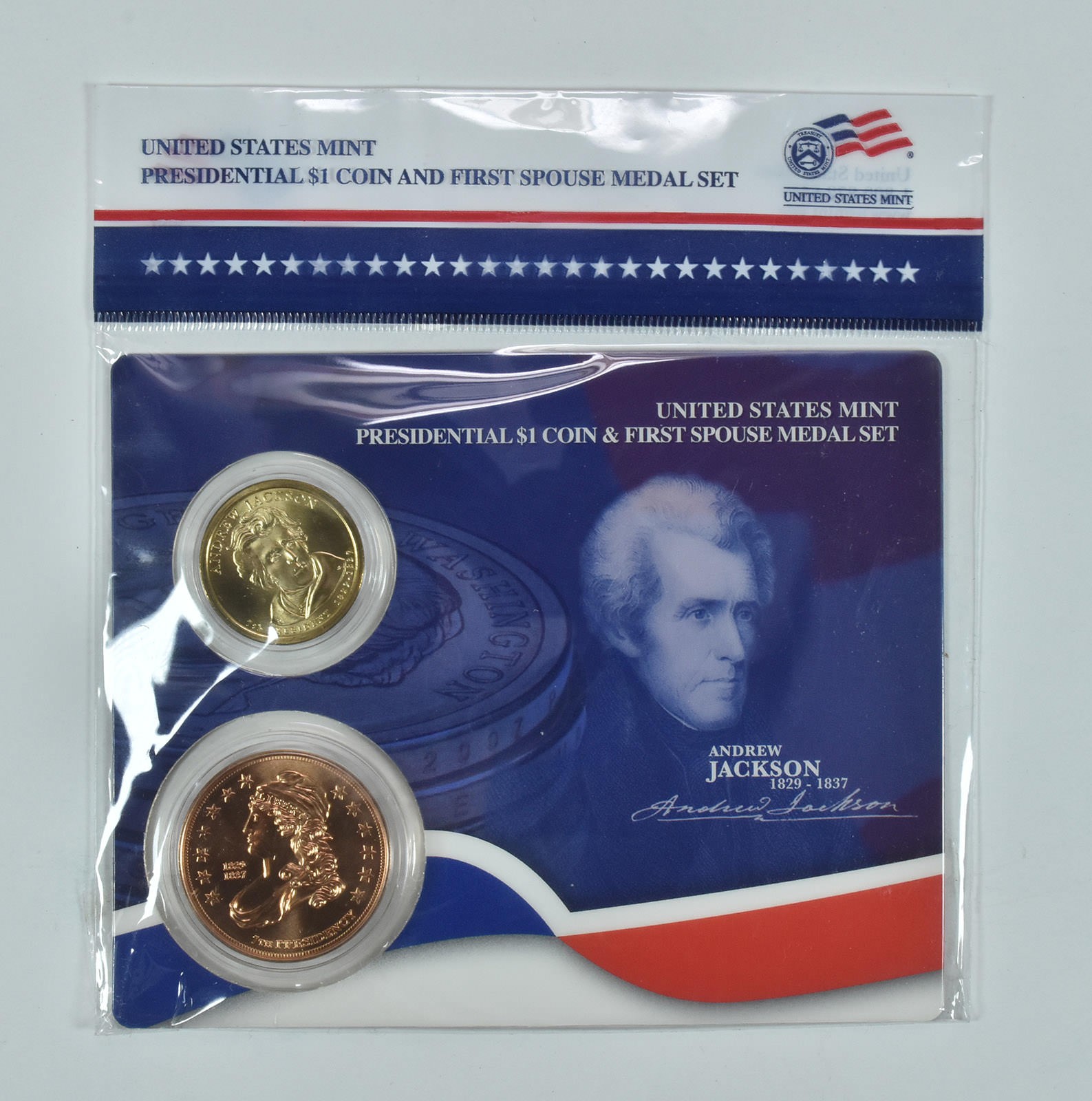 2008 Presidential $1 & First Spouse Medal Set - Andrew Jackson