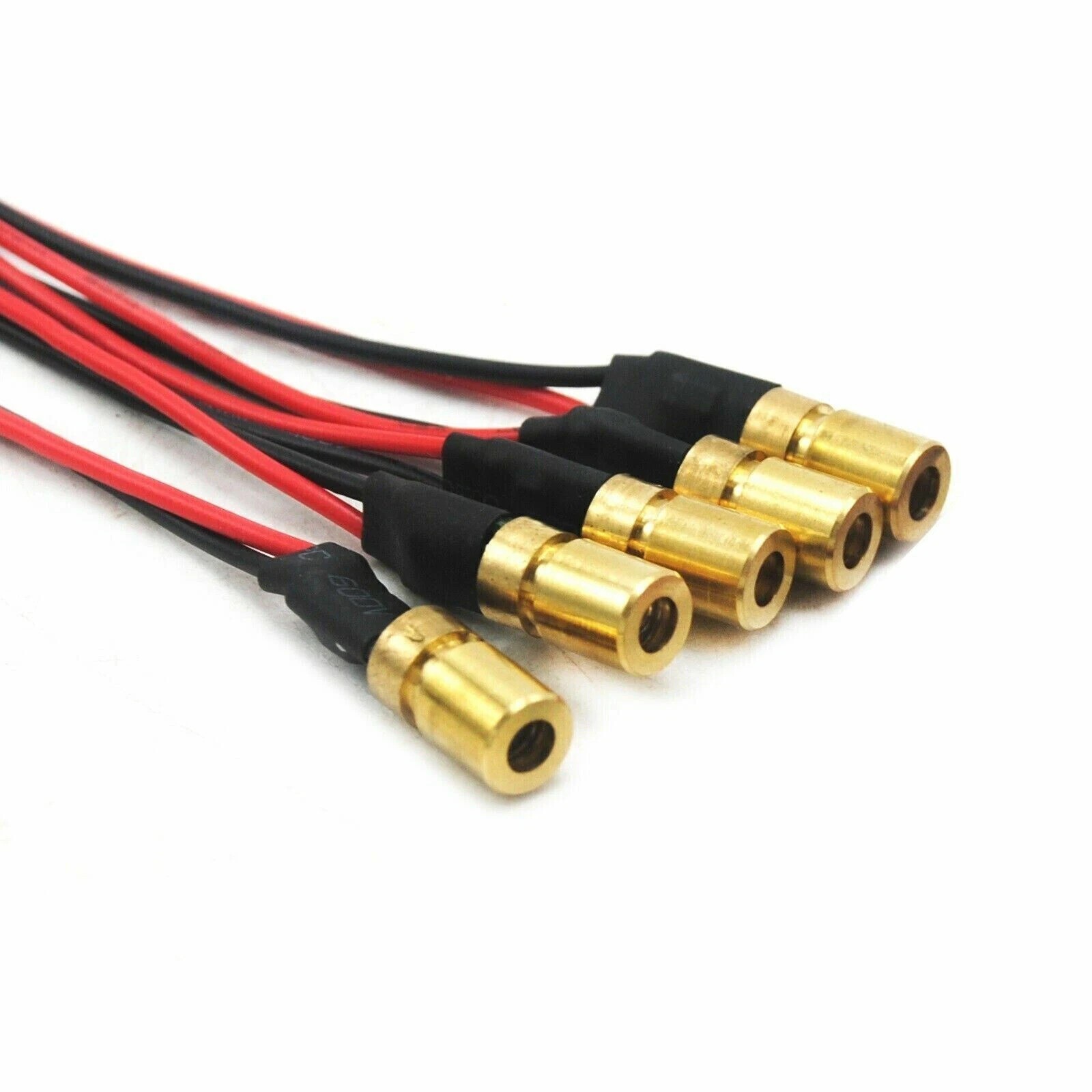 5pcs Infrared Dot 850nm 7mW Focusable Mini Laser Diode Module 3V IR LED 6x10mm
