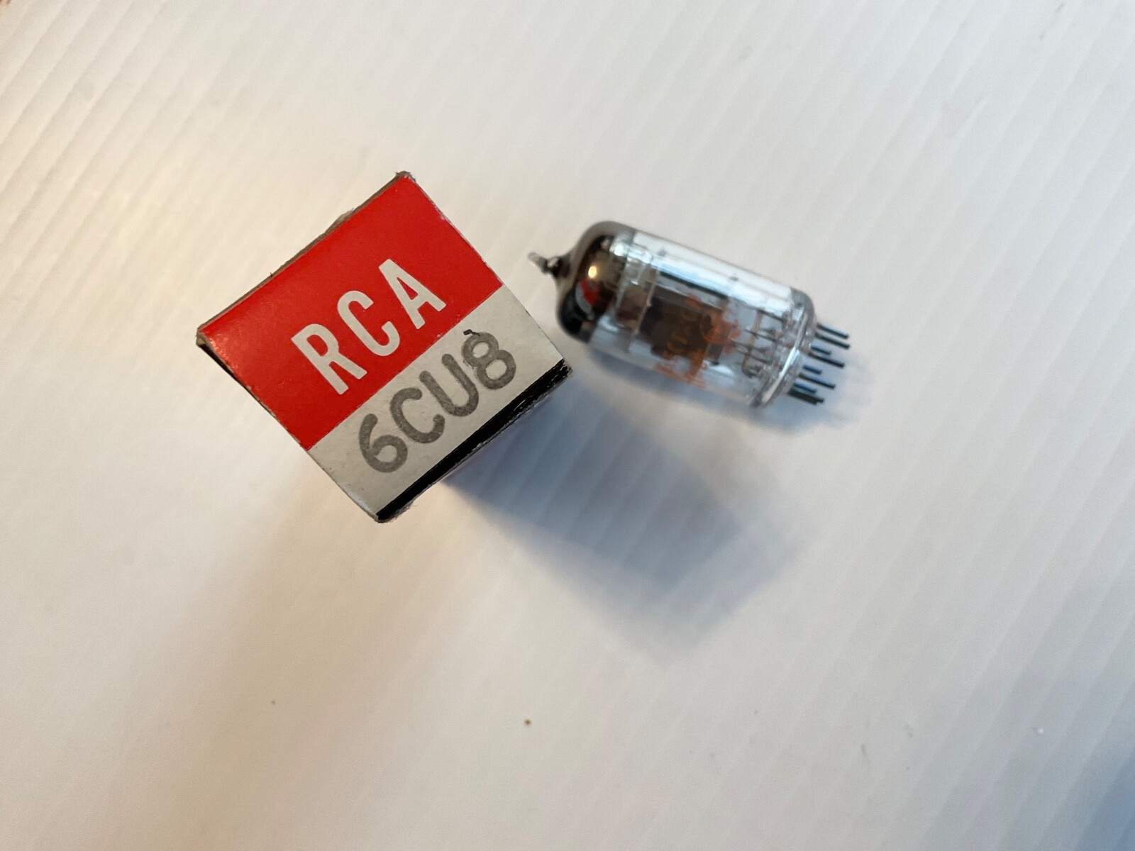 Vacuum tubes 6CU8 RCA  tested good FREE SHIP
