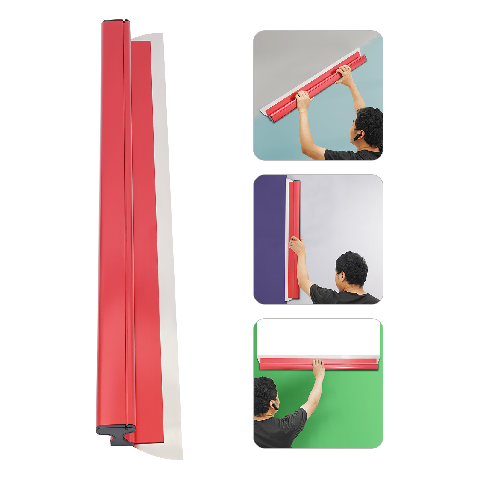 40"Stainless Steel Drywall Skimming Blade Putty Blade Finishing Tool Large Blade