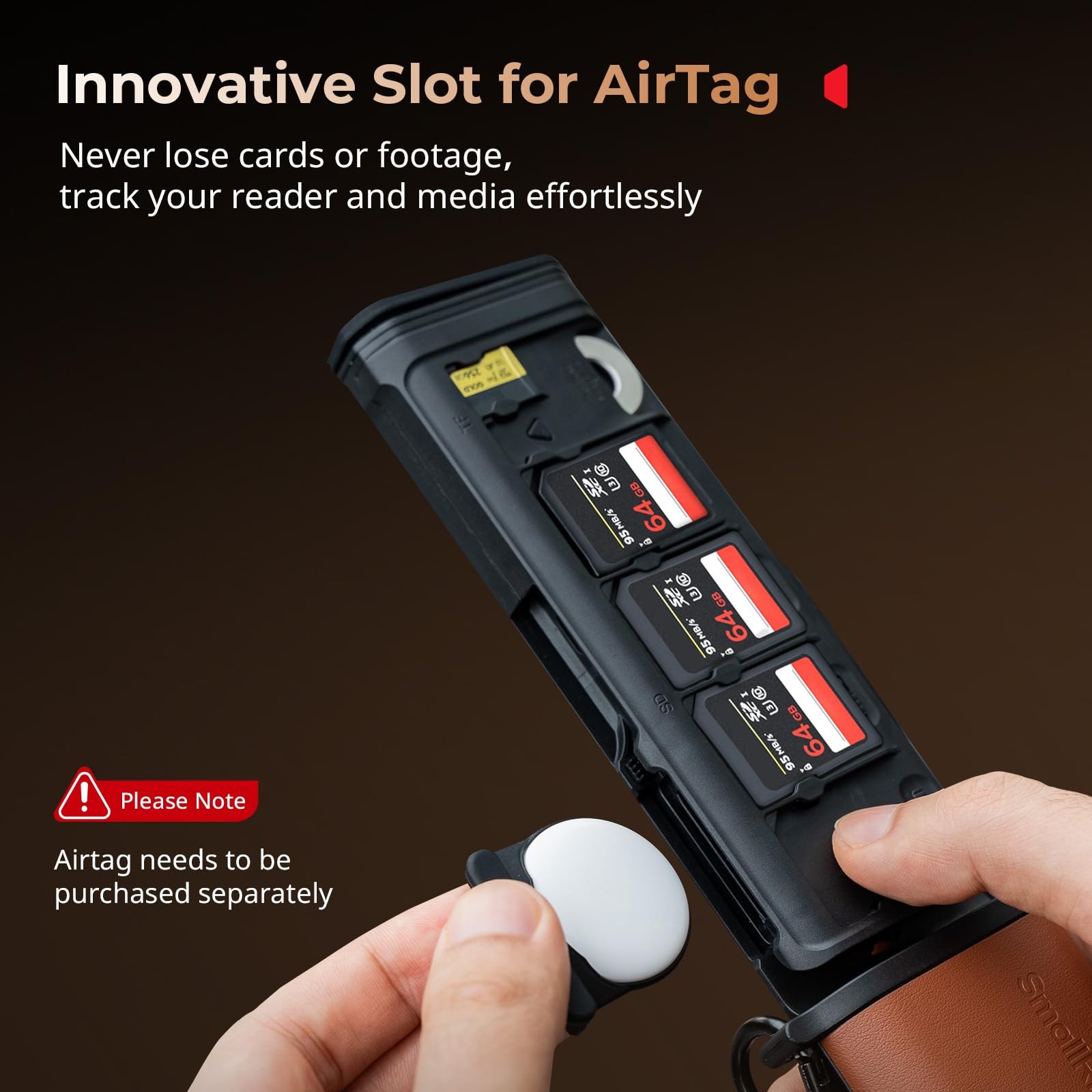 Multifunctional Card Reader & (CFexpress A), with Slot for AirTag, High-Speed...