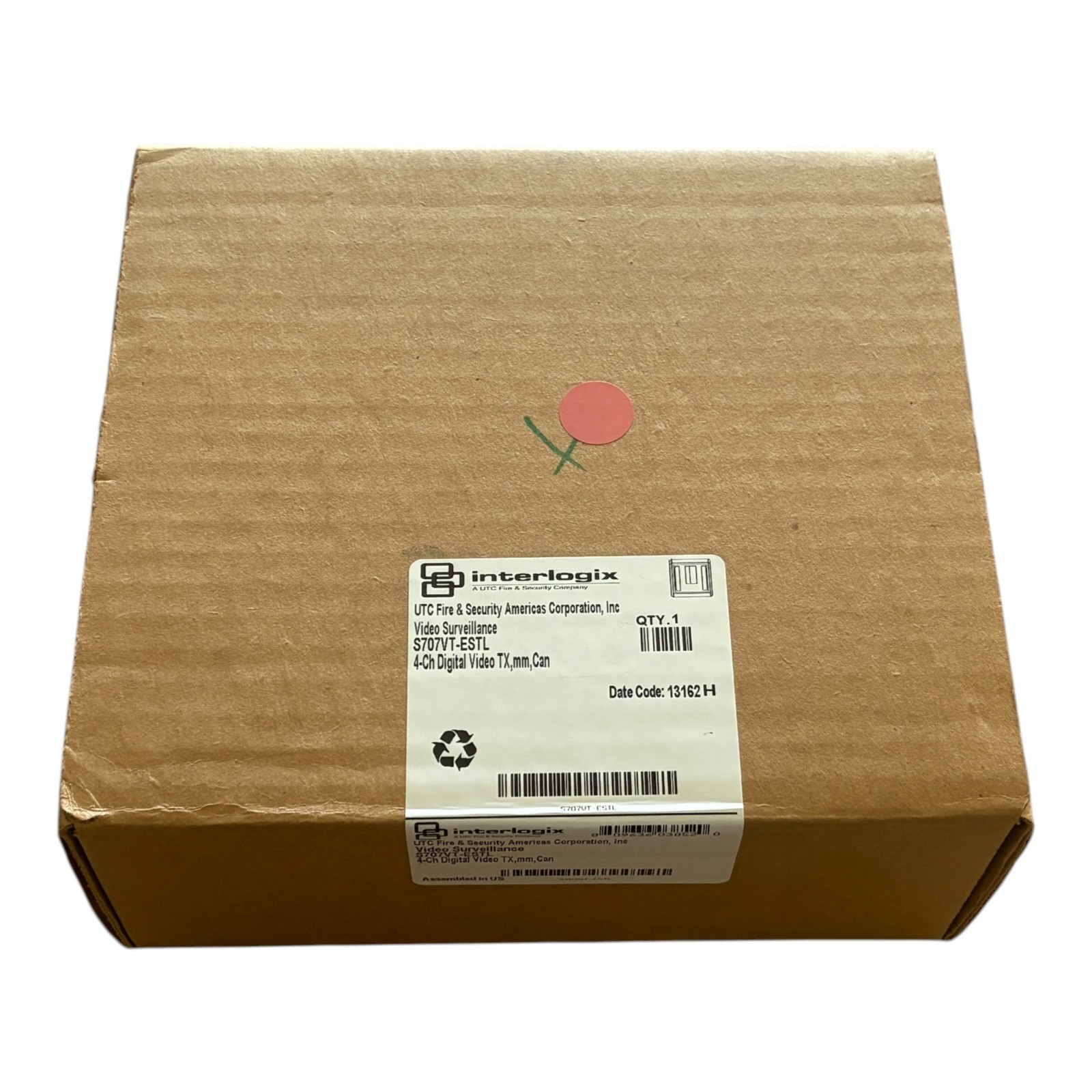 Interlogix S707VT-ESTL 4Ch Video Transmitter Module Security System