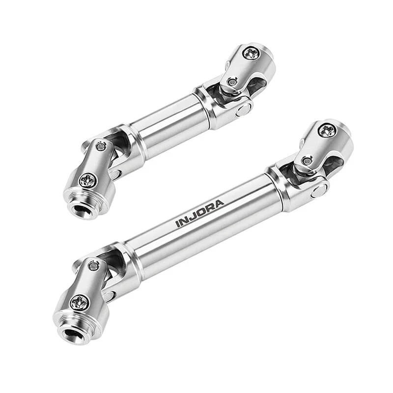 Injora Stainless Steel Center Drive Shafts for Axial SCX30 SCX30-01