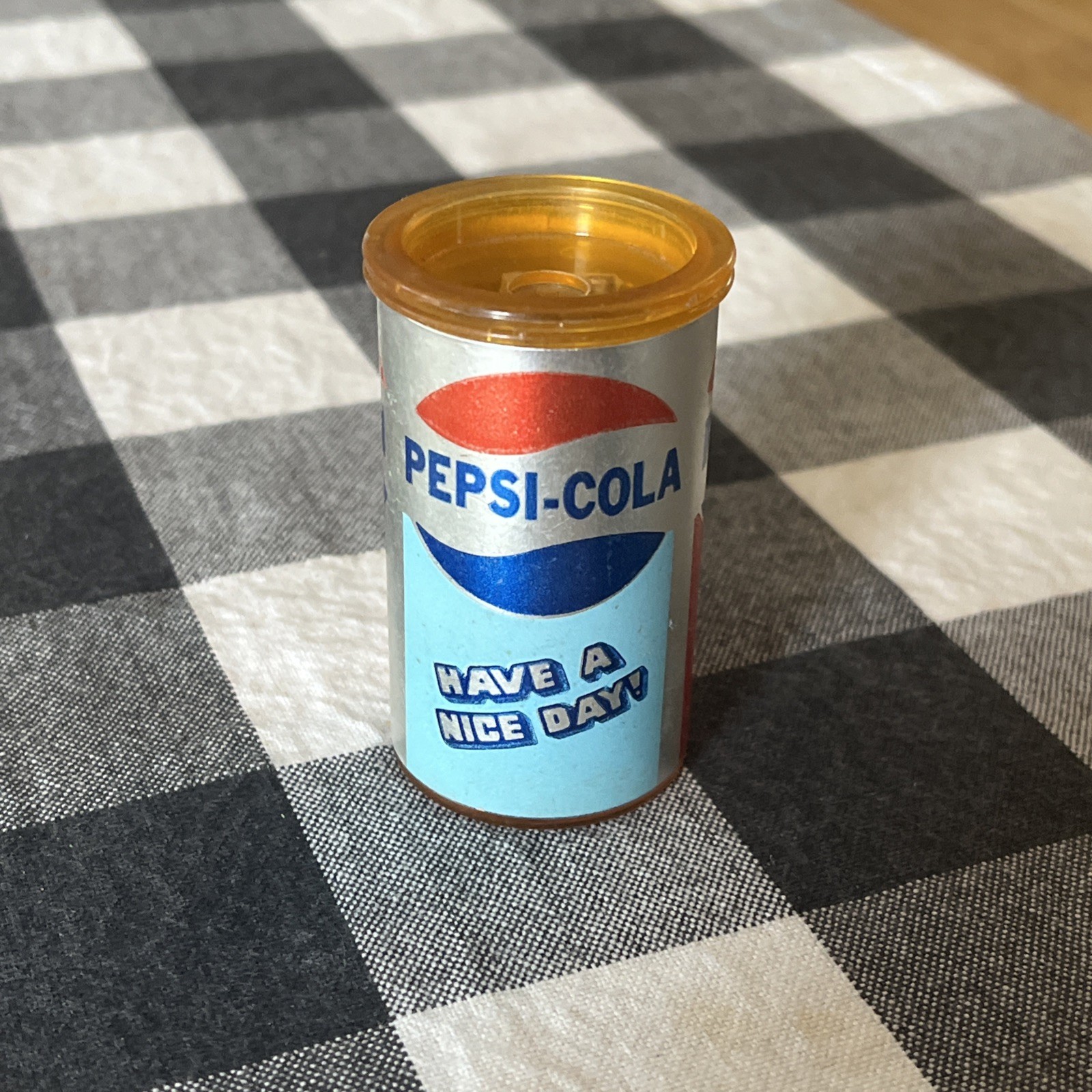 Vintage1980-90s Collectible Pencil Sharpener Pepsi-Cola Soda Can Made In Taiwan
