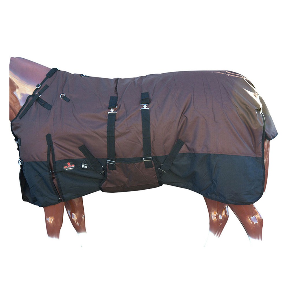 HILASON 1200D Winter Waterproof Poly Horse Blanket Belly Wrap | Turnout