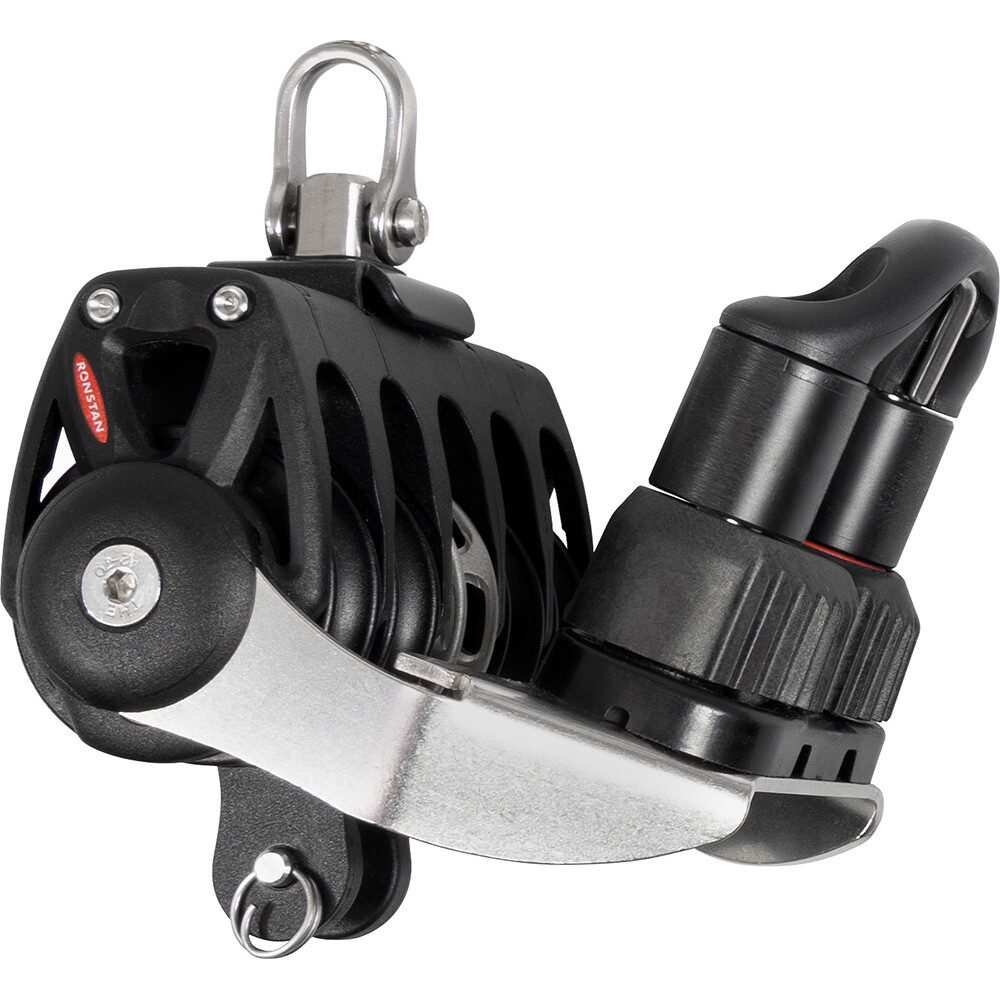Ronstan Series 40 Orbit RT Block w/Quin, Becket, Cleat ; Swivel