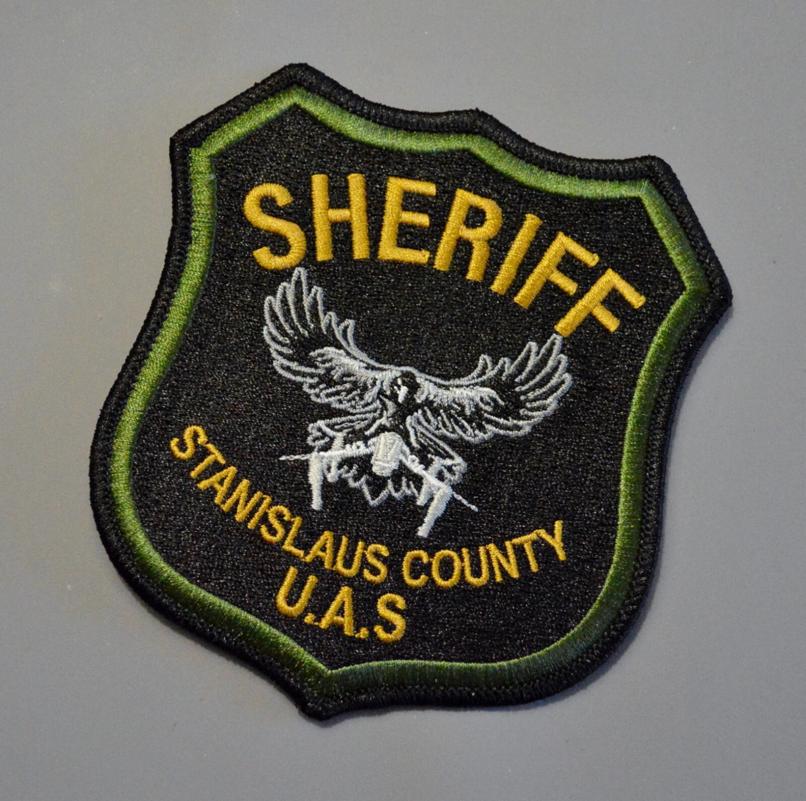 Stanislaus County Sheriff Unmanned Aerial System (Drones) Patch ++ Mint CA