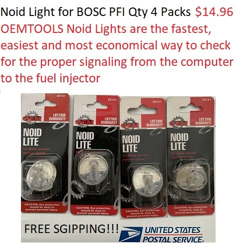 Noid Light for BOSC PFI Qty 4 Packs OEMTOOLS 25141