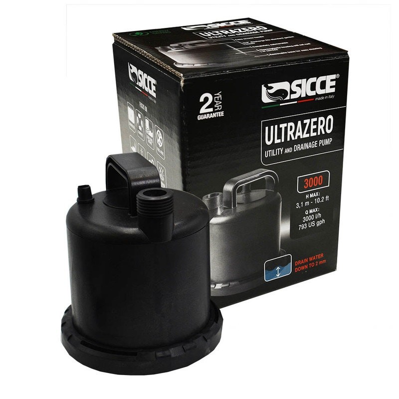 Ultra Zero Utility Water Mixing Pump - Sicce