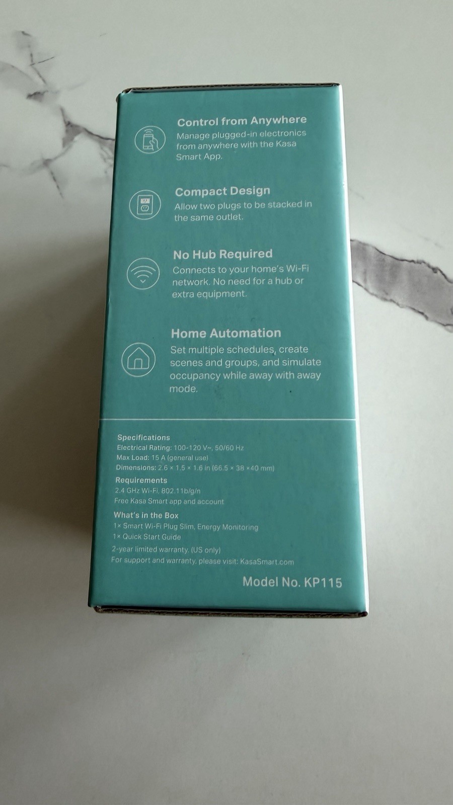 TP-LINK Kasa KP115 Slim Smart Wi-Fi Plug (NEW)