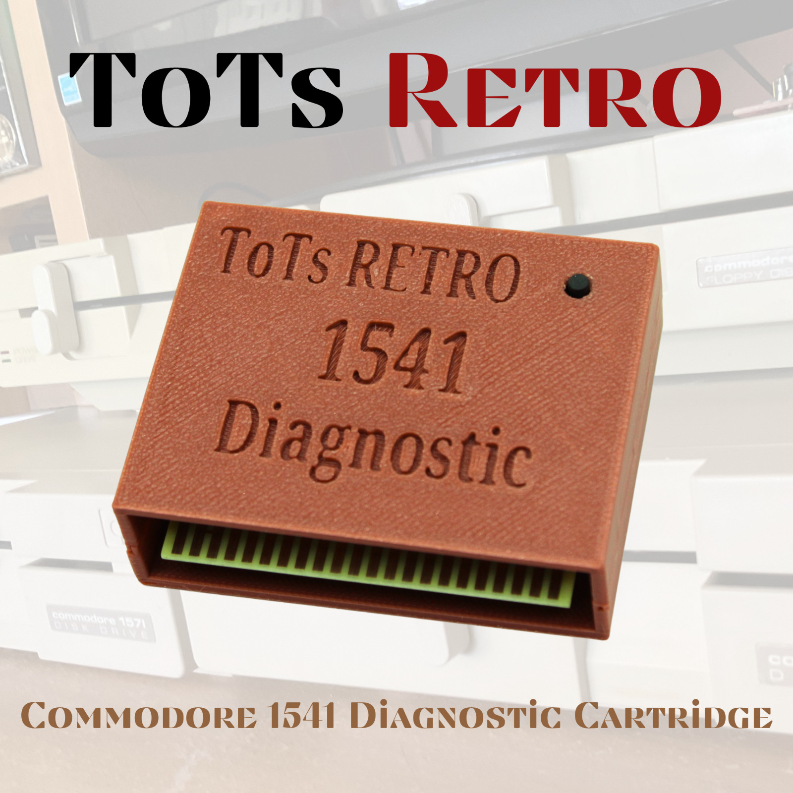 Commodore 1541 Diagnostic Cartridge for Commodore 64 64c c128 c128D