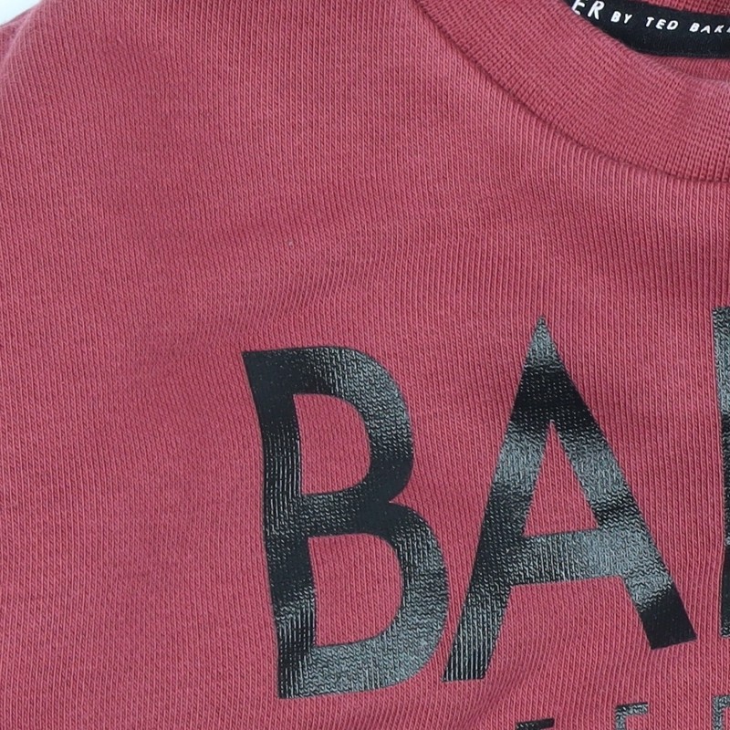 Baker by Ted Baker Unisex Red Pullover Top, 6-9 Months