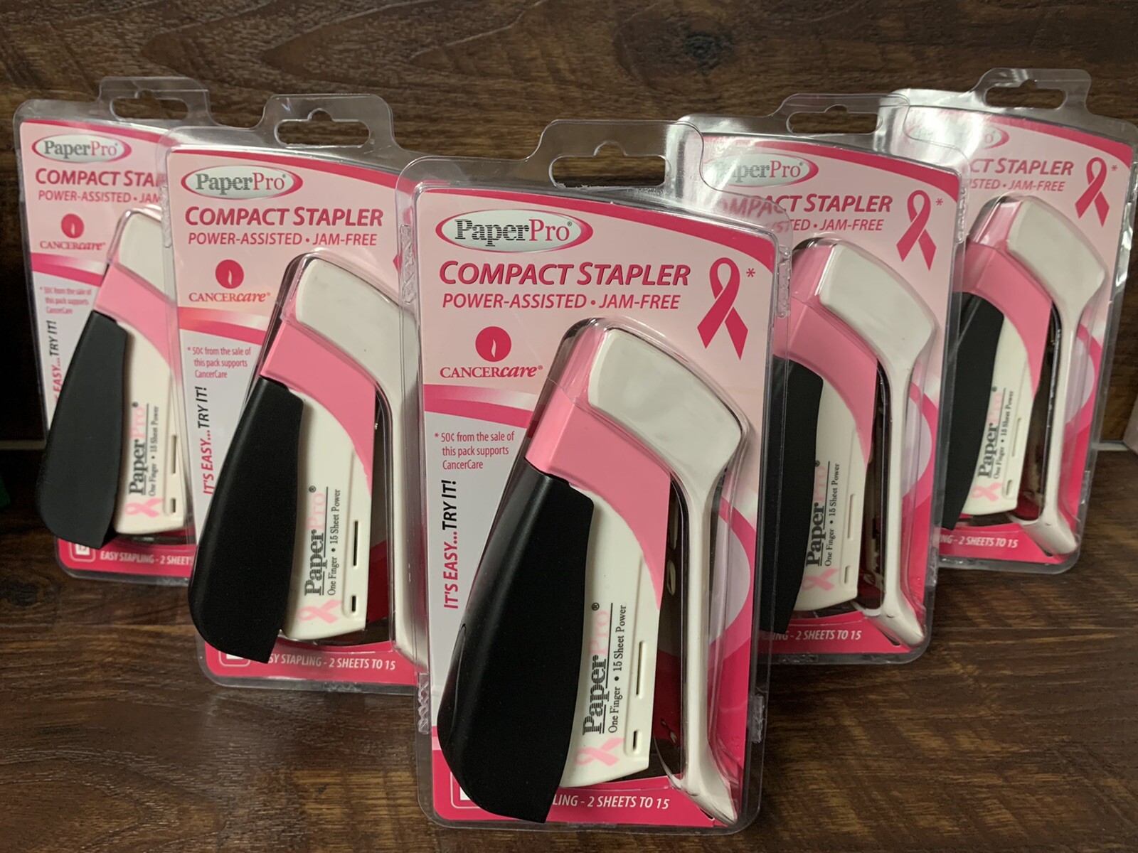 New Lot Of5 Paper Pro Compact Power Assisted Jam Free#1588 Cancer Care 2-15SHEET
