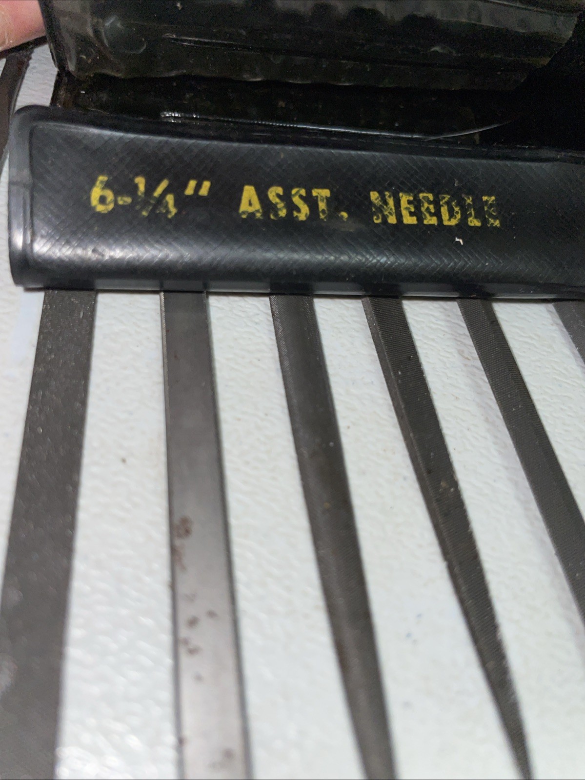 Heller Tool Co 12 Ohio Swiss Pattern Files With Case.