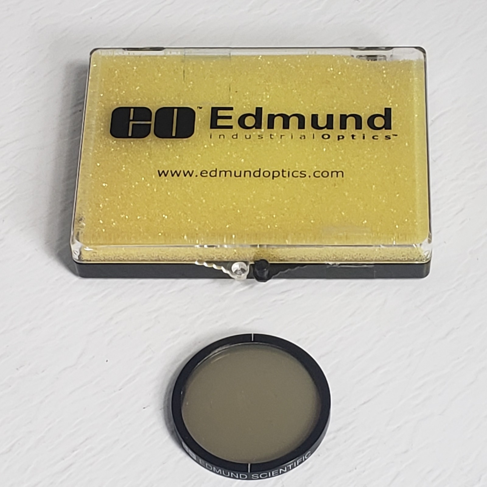 EO Edmund Optics 018425 Linear IR Polarizer Lens 40mm Near-Infrared Applications