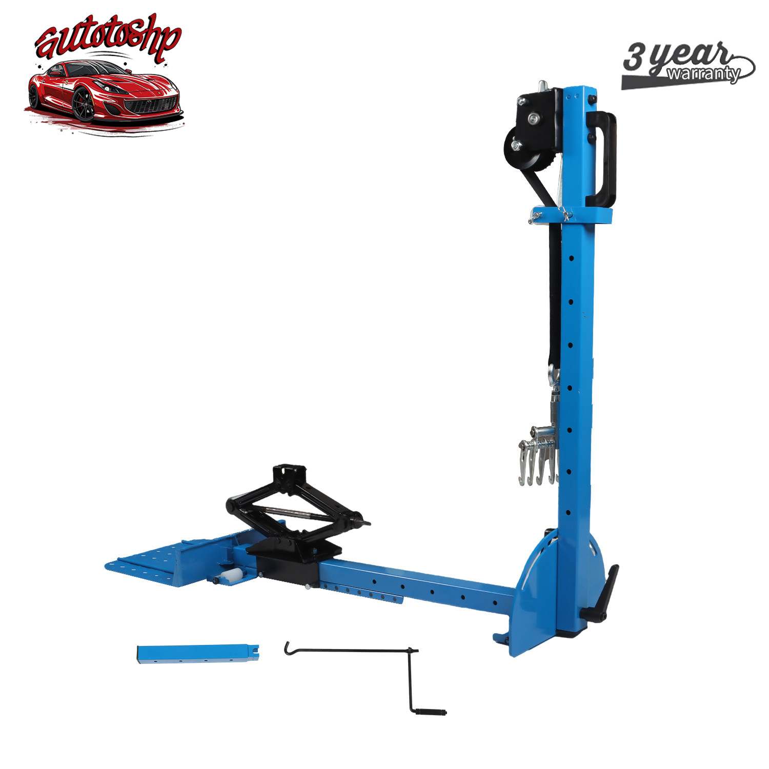 600kg Auto Body Dent Removal Tool Frame Straightener Car Dent Repair Kit