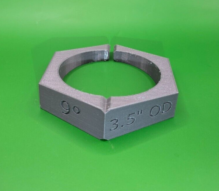 Exhaust Pipe Pie Cut Jig 3.5" 9° Tool Header Fabrication Turbo Welding