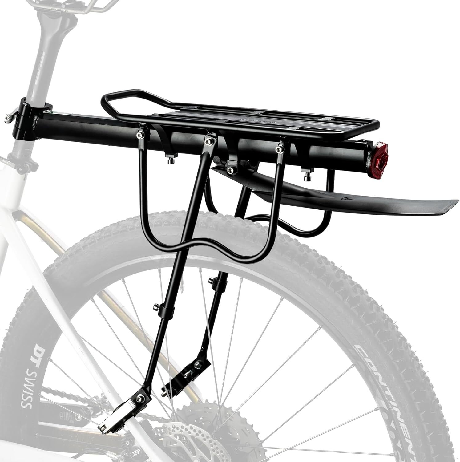 ROCKBROS Bike Cargo Rack with Fender Quick Release 110-165lbs Capacity Universal
