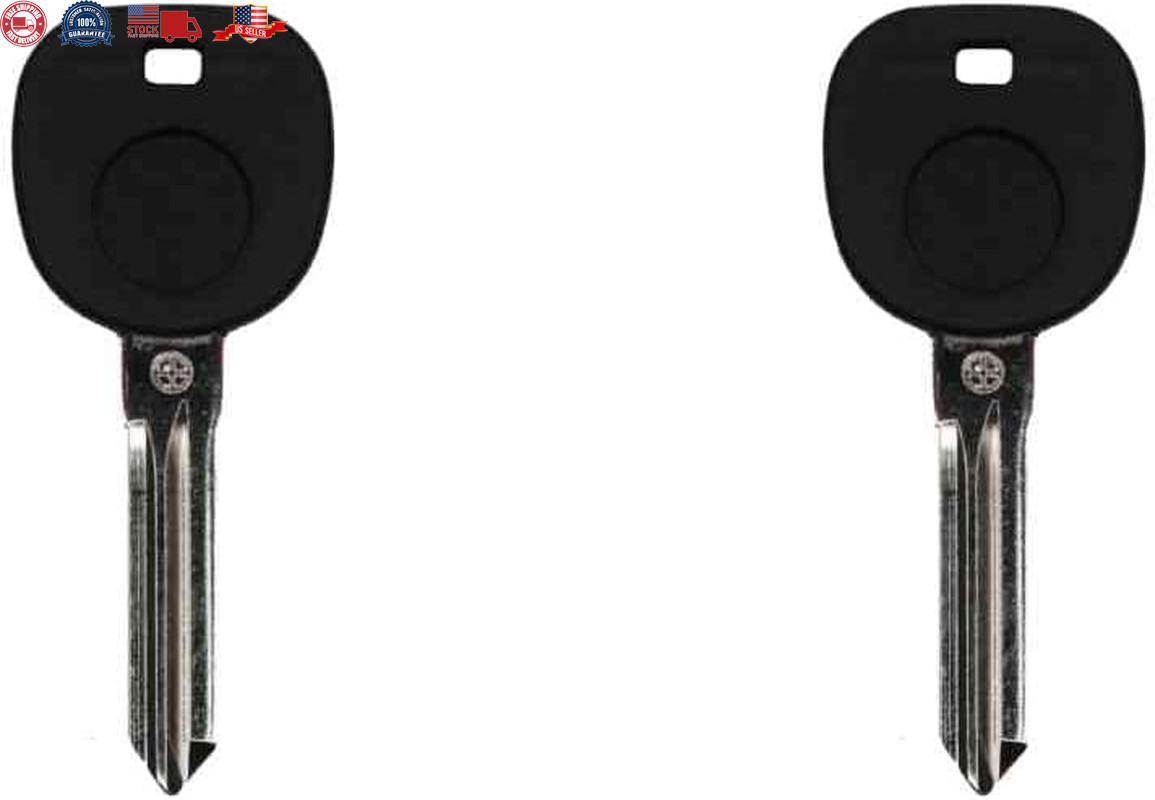 Replacement Transponder Ignition Keys for 2014 GMC Acadia - Pack of 2