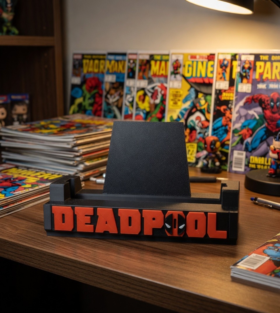 Deadpool Comic Book Display Stand for Graded CGC, CBCS, and Non-Graded Comics