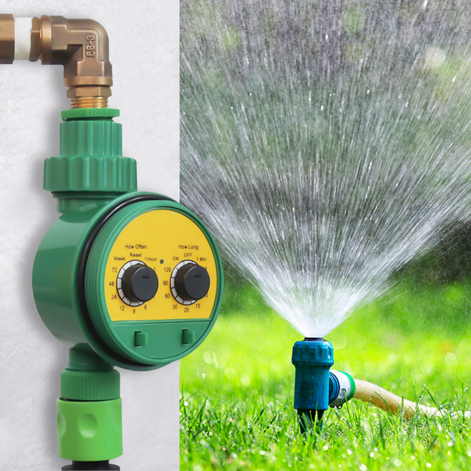 Garden Watering Timer Electronic Automatic Irrigation Controller Outdoor System