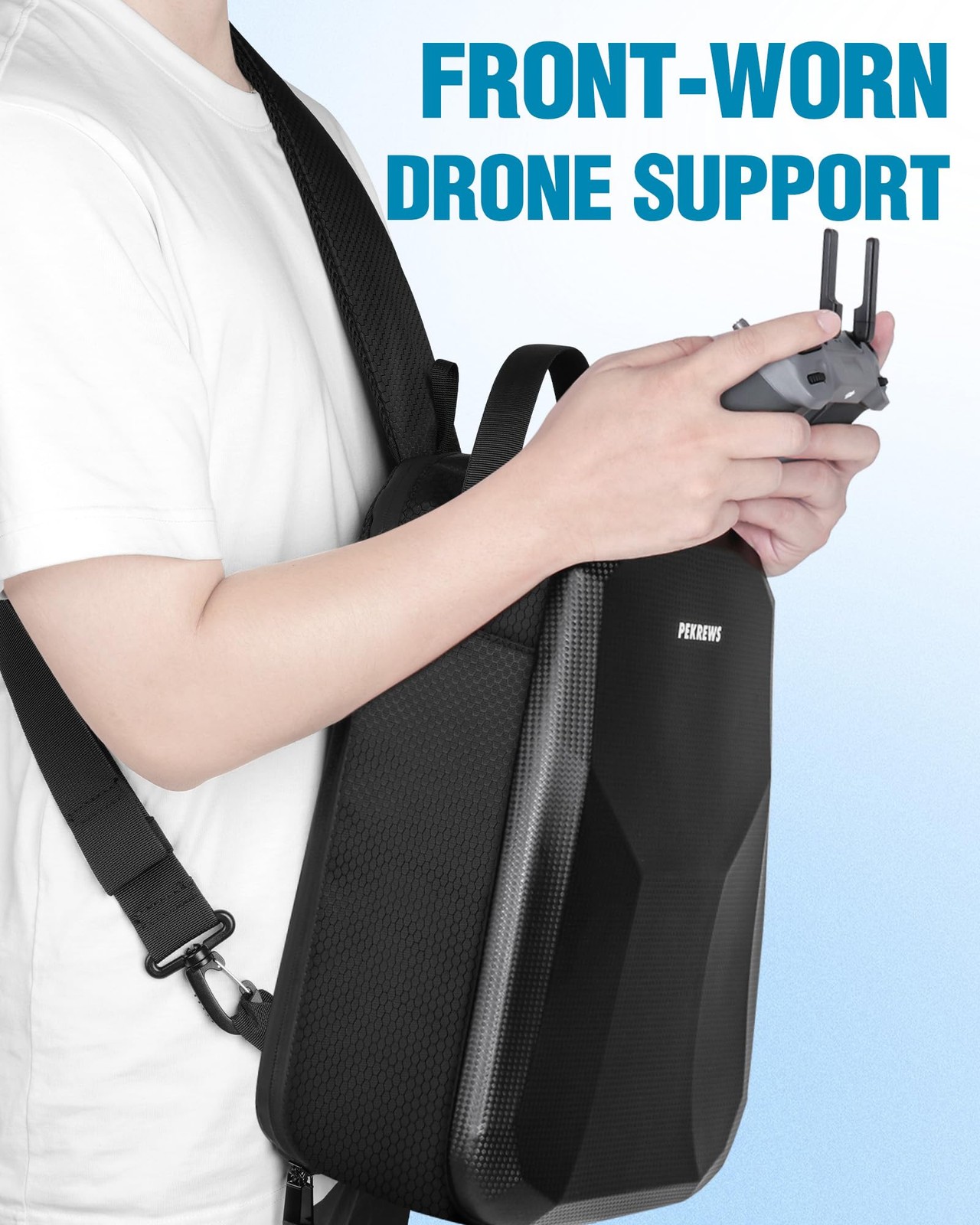 PEKREWS Air 3S DJI Case, 3 3 Pro Case - Black