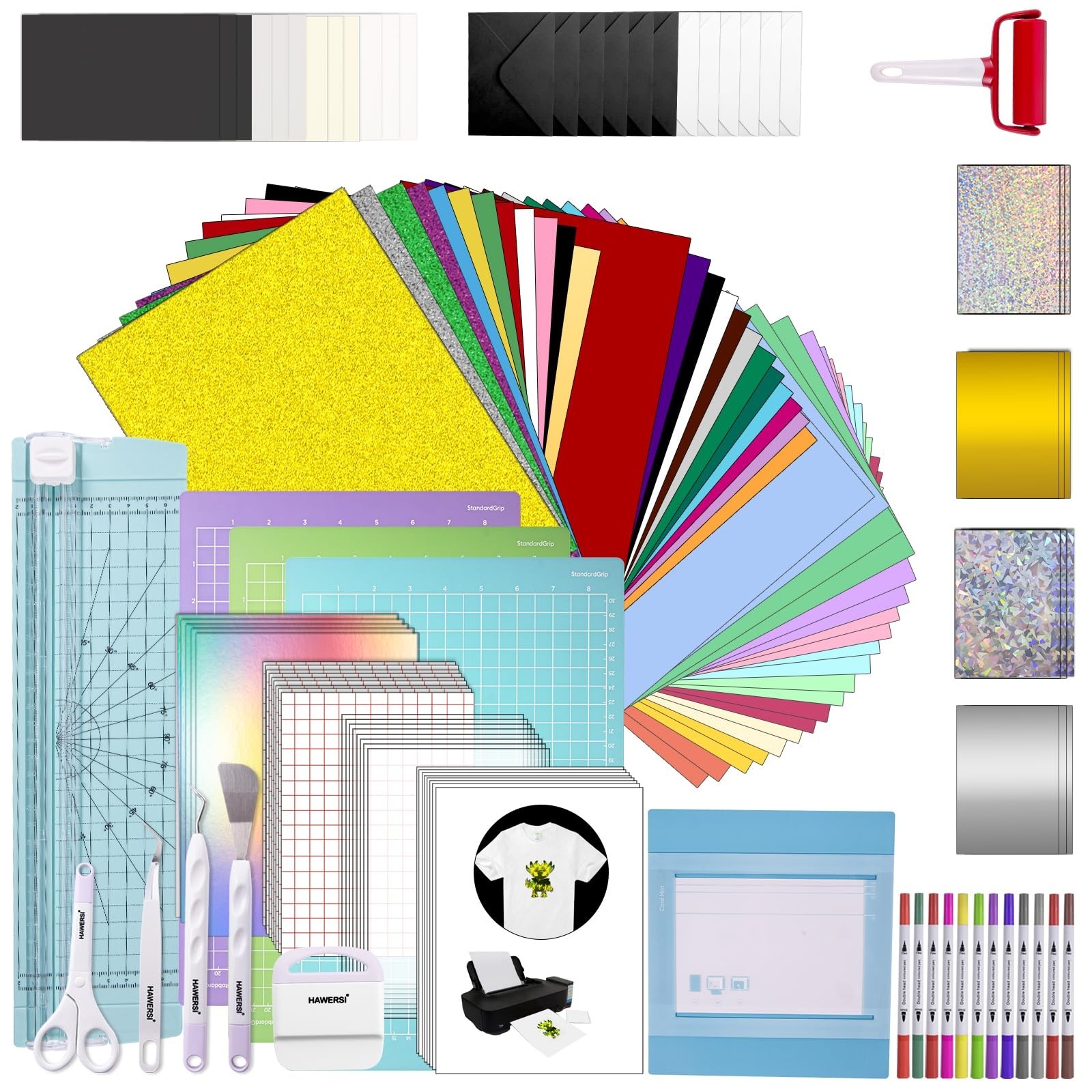 All-in-One Ultimate Accessories Bundle for Cricut Joy Xtra,134pcs Starter Kit...