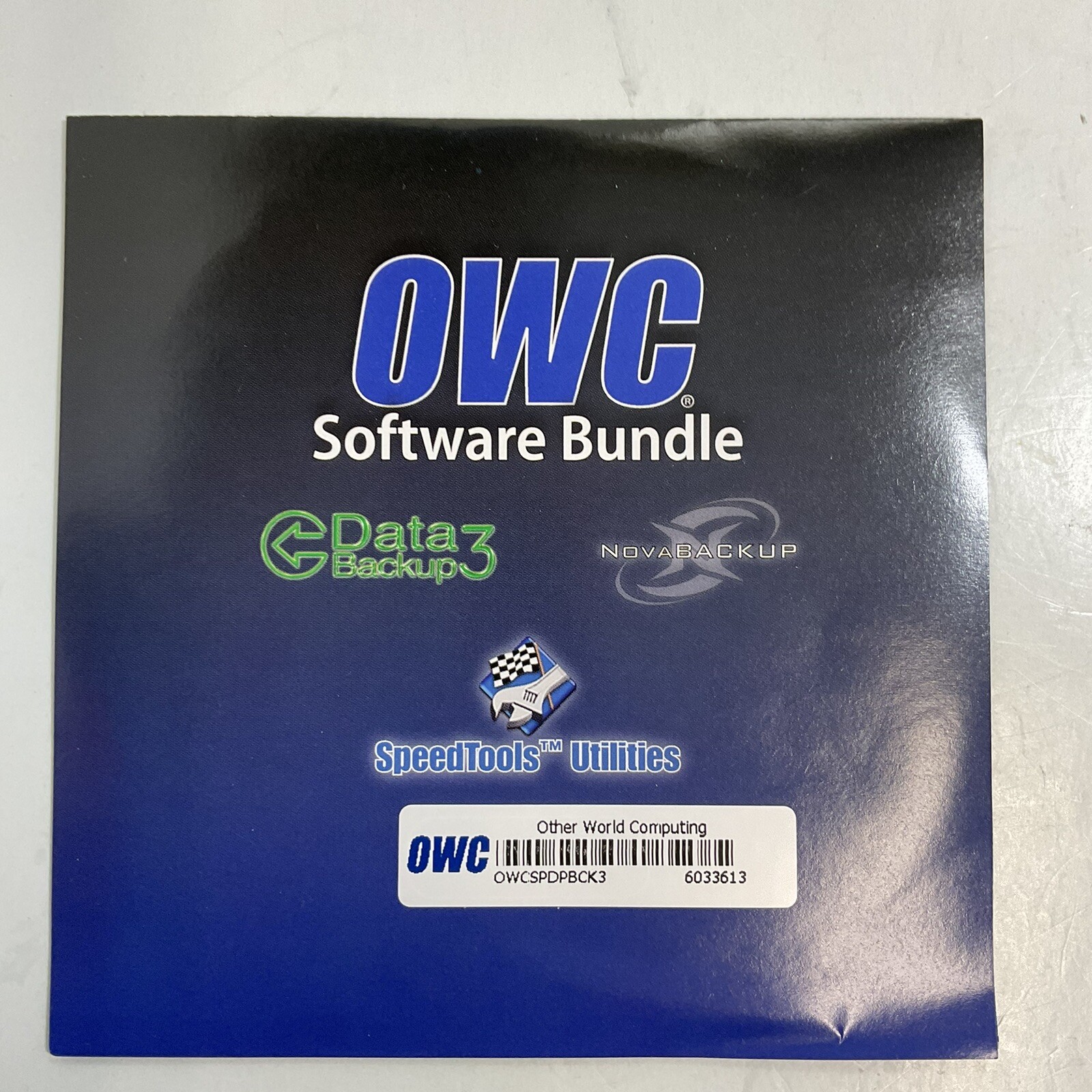 OWC Software Bundle Data Backup3 NovaBackup SpeedTools Utilities Disk OWCSPDBCK3