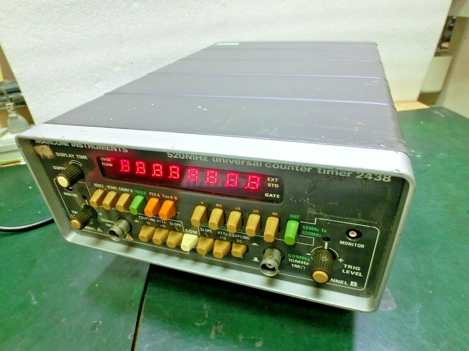 Marconi Instruments 2438 520Mhz Universal Counter,Used,UK+7245