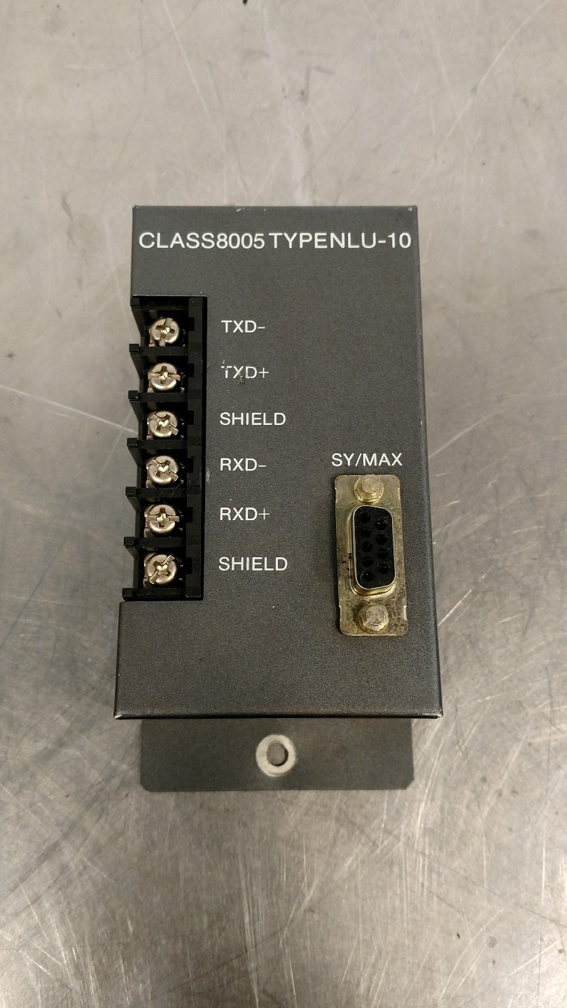 Square D SY/MAX 8005 NLU-10 Network Link 8005NLU10 3C