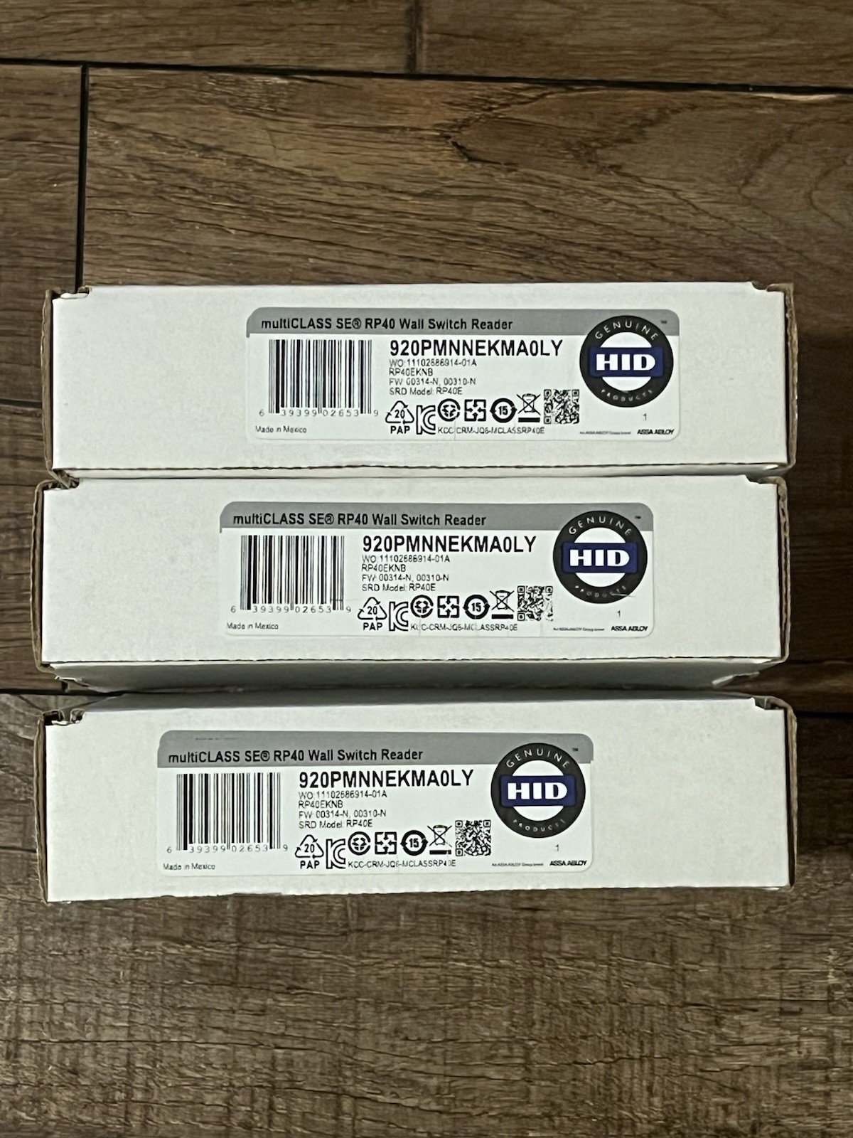 HID 920PMNNEKMALOY Smart Card Readers. Lot Of 3 Brand New Get Fast And Cheap