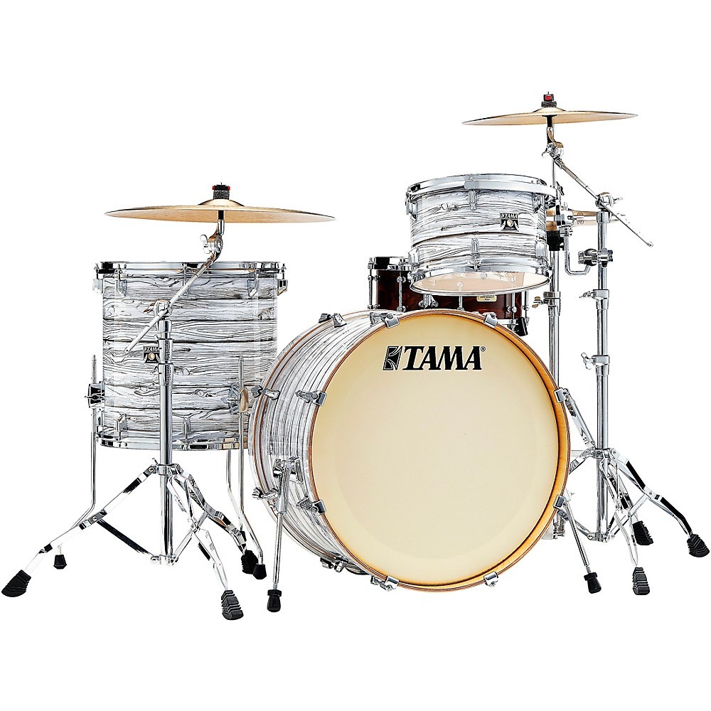 TAMA Superstar Classic 3-Piece Shell Pack With 22" Bass Drum Ice Ash Wrap