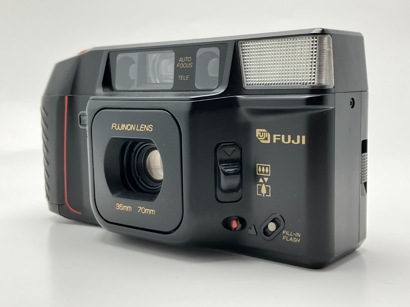 [Near Mint] Fuji Tele Cardia Super Date Point & Shoot 35mm Film Camera Japan