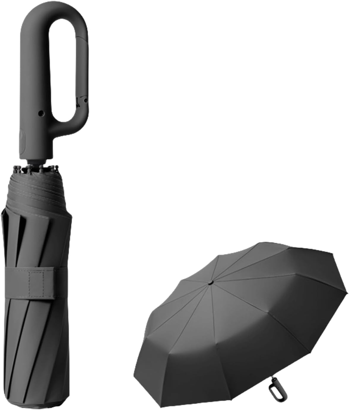 Travel Folding Golf Umbrella Automatic Open/Close, Lightweight Compact Portable